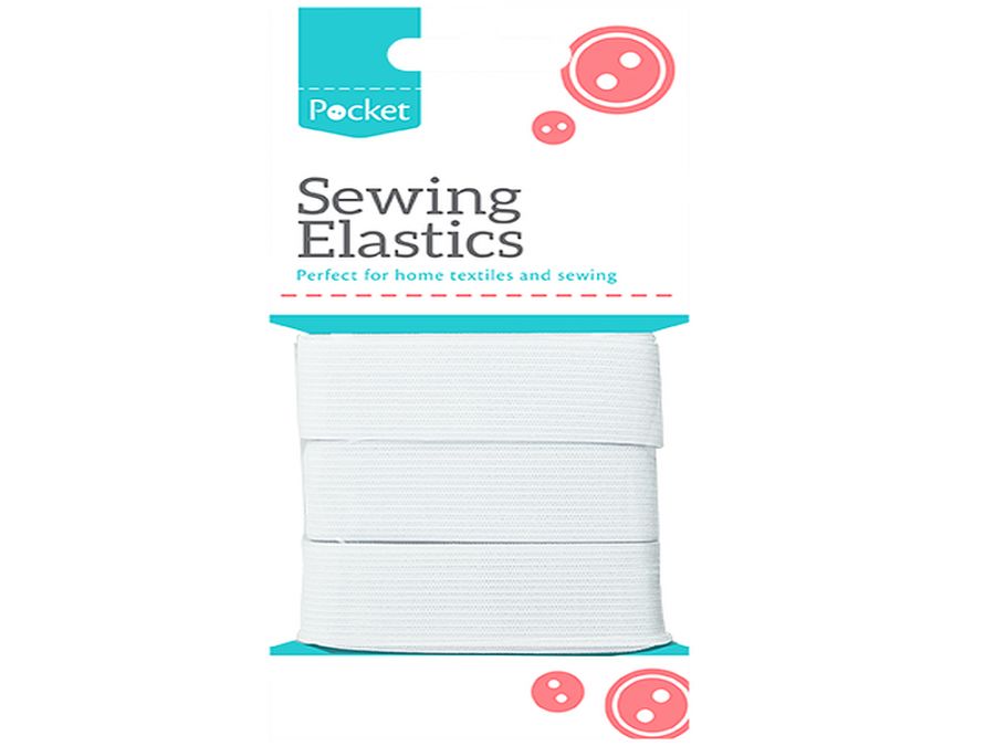 Sewing elastic - 3asstd sizes (8/12/25mm) USE TX777