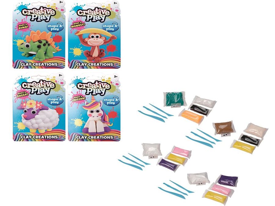 Clay creations - 4asstd.