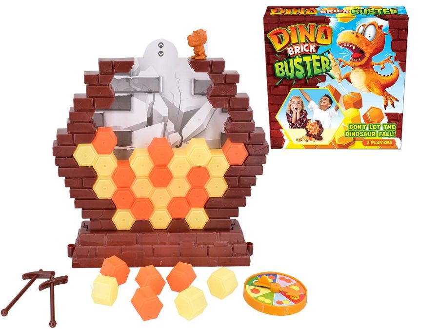 Dino brick buster game.
