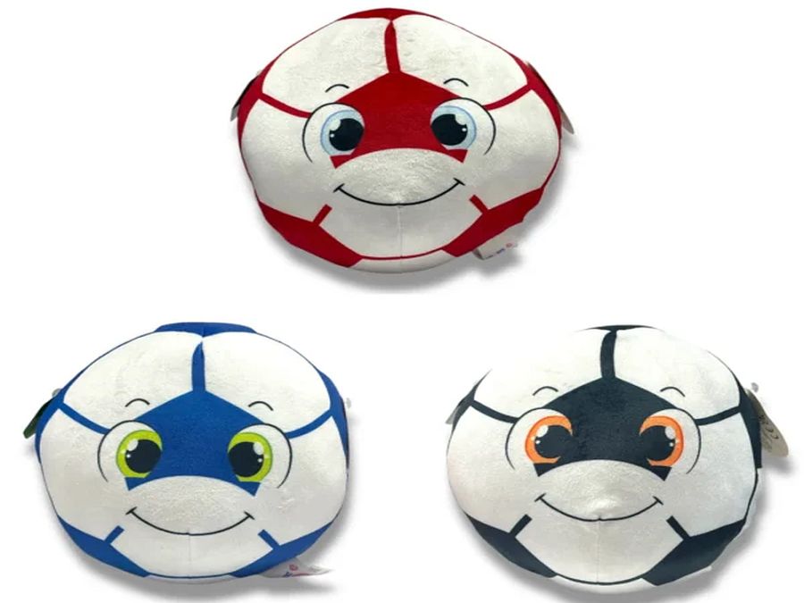 7" plush football - 3/cols*