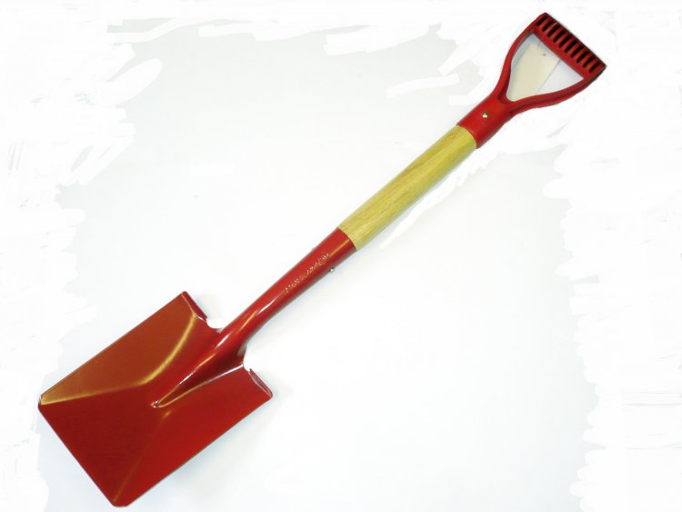 Large metal spade, L56cm*