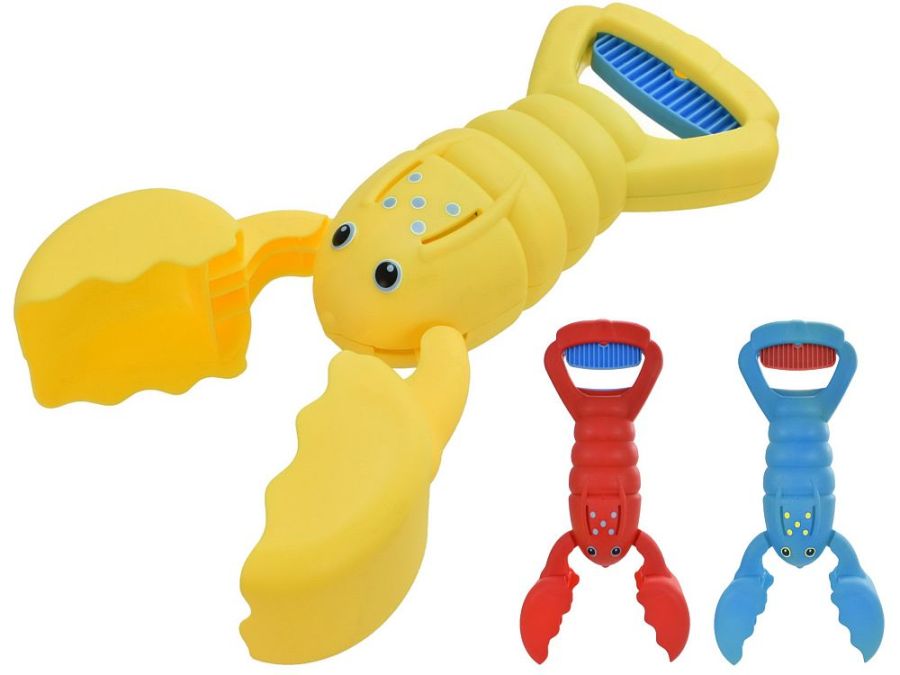 Lobster sand toy L35cm - 3/cols*