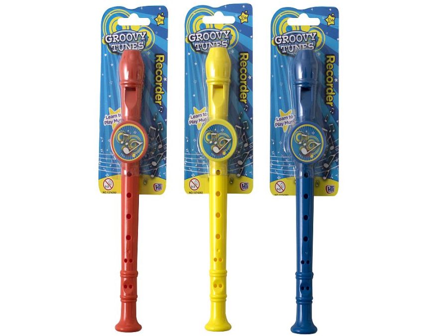 Plastic recorder - 3/cols*