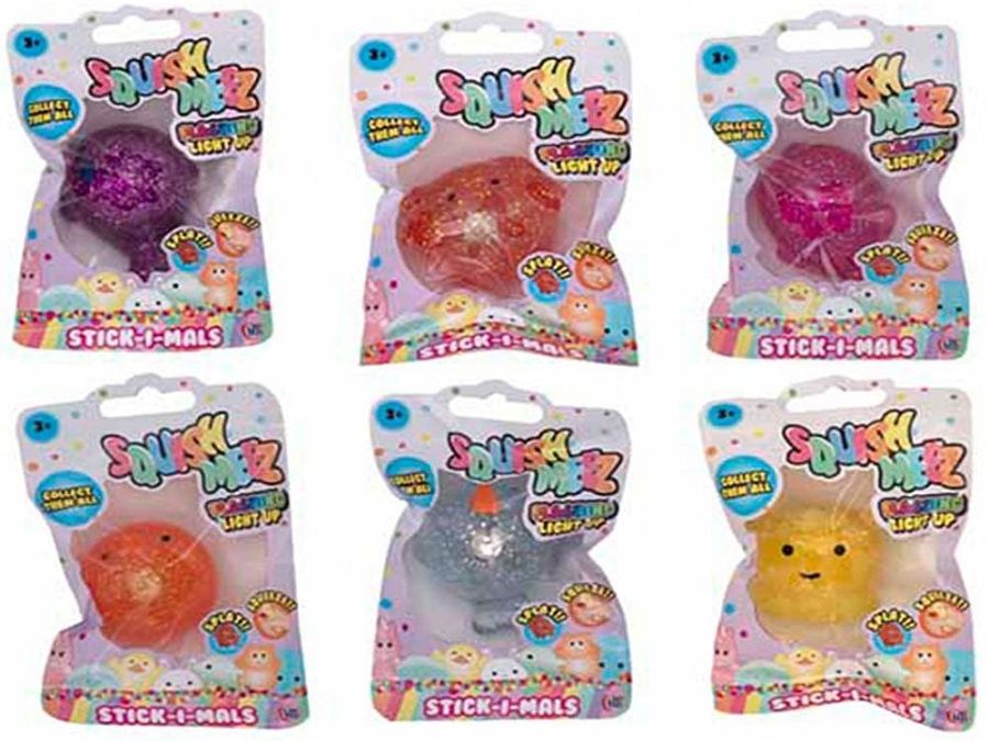 Light-up squish-i-mals - 6asstd.
(ADD 24 FOR DISPLAY)