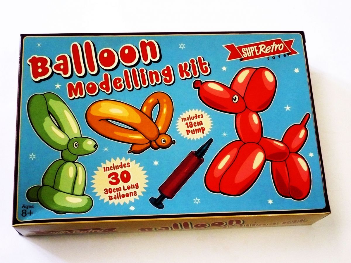 Retro balloon modelling kit