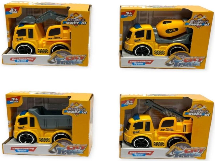 City truck - 4asstd*