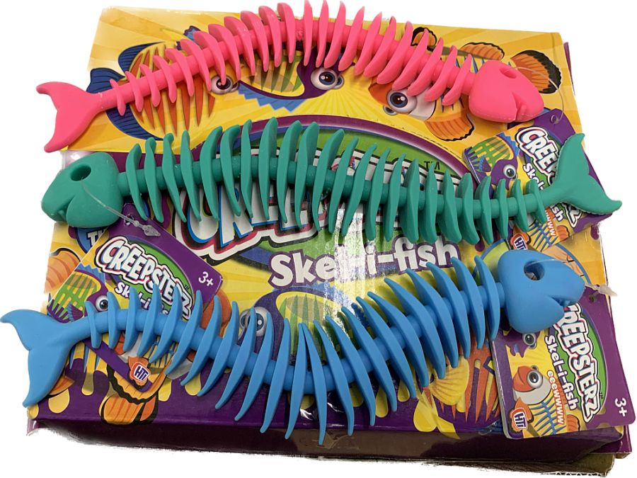 Skel-i-fish - 6/cols.
(ADD 24 FOR DISPLAY)