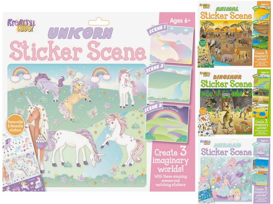 Reusable sticker set - 4sstd