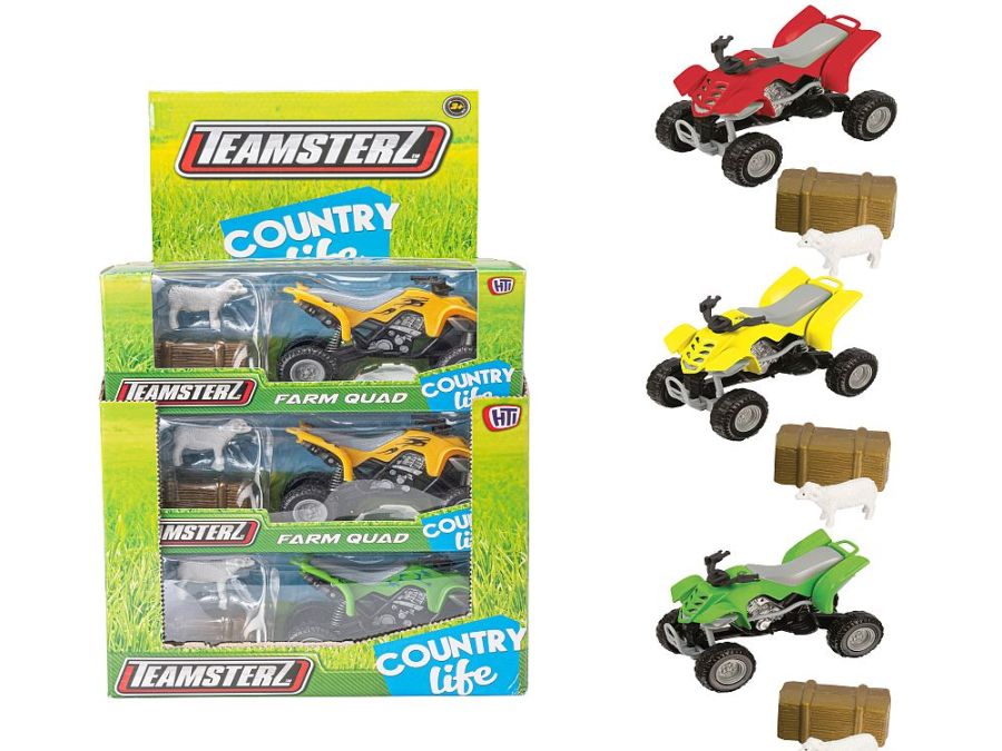 Teamsterz farm quad - 3/cols.
(ADD 12 FOR DISPLAY)