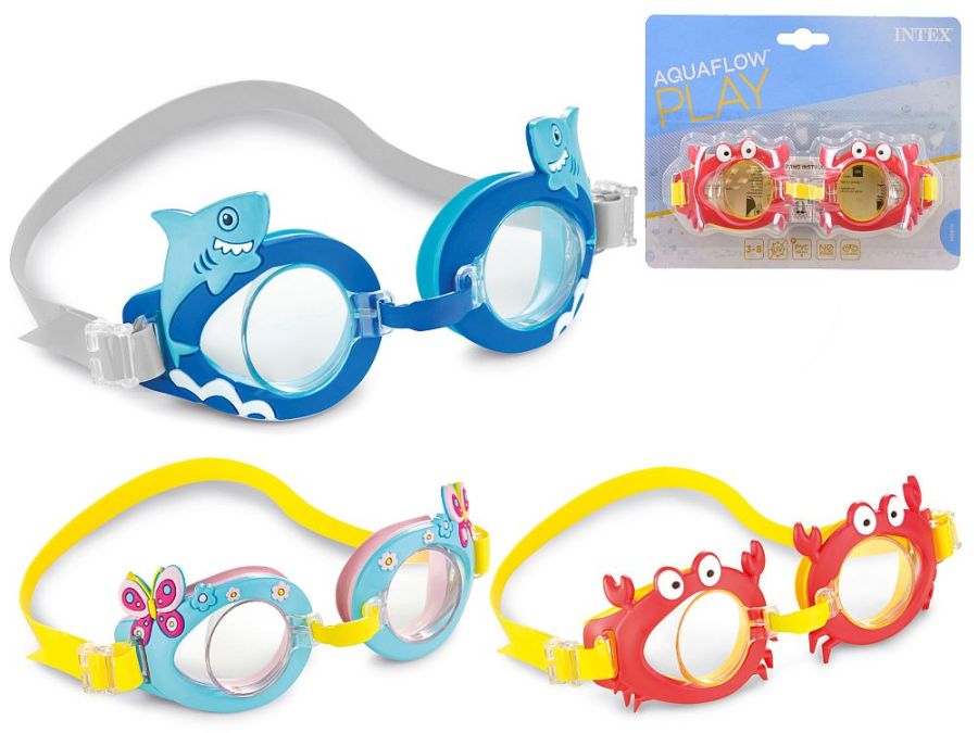 Intex fun goggles, (3-8) - 3asstd.