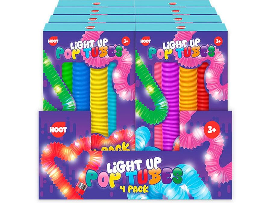 Box 4, light up pop tubes.