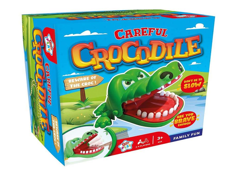 Cardful crocodile game.*