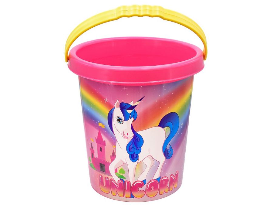 Medium unicorn printed bucket dia 17cm.REDUCED TO 85P
ONLY 7 LEFT IN STOCK!!