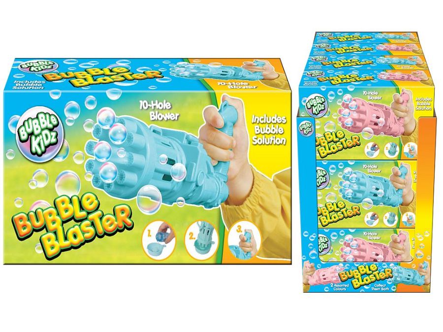 Batt op bubble blaster - 2/cols*