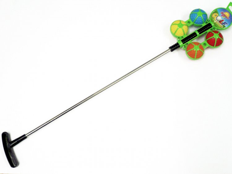 Golf club & balls - *