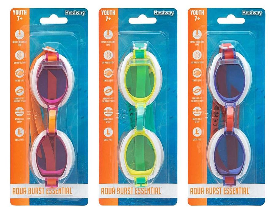 Bestway aqua burst goggles 7+ - 3/cols*