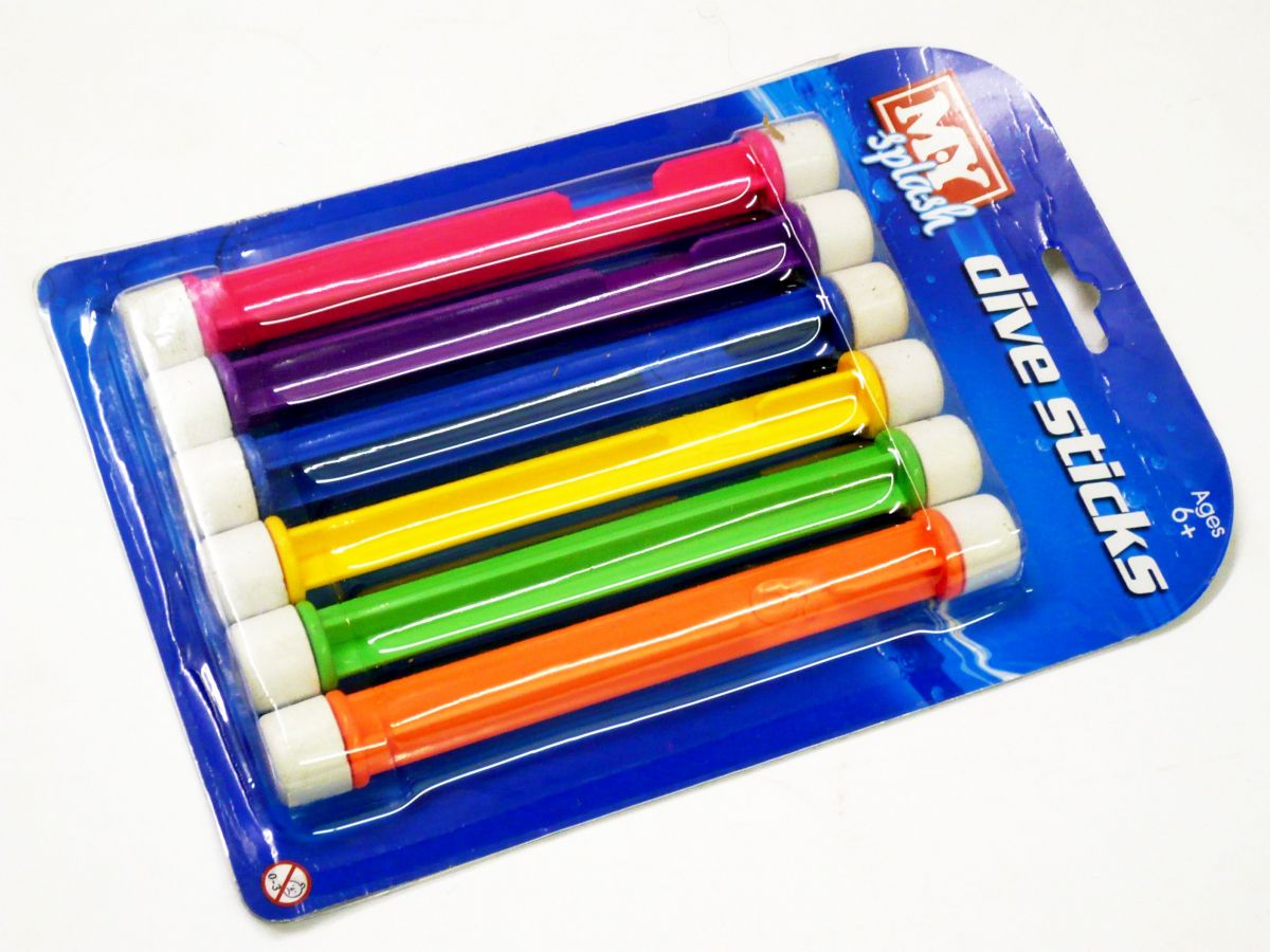 Pkt 6, dive sticks*