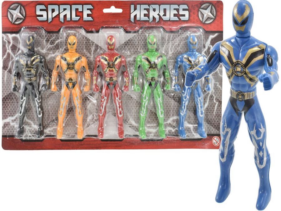 Pkt 5, space hero figures