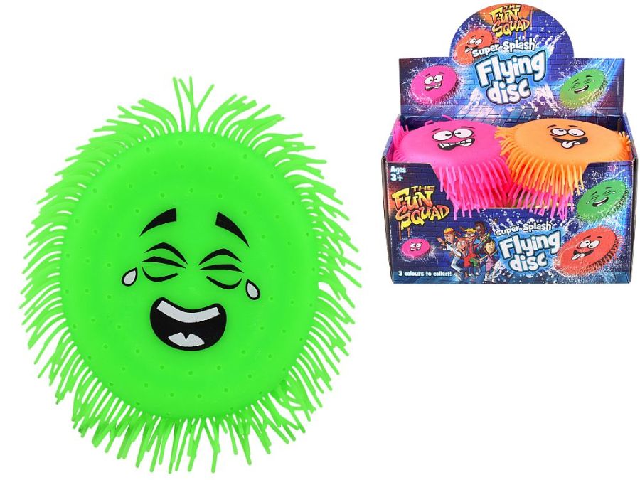 Super splash flying disc - 3/cols.