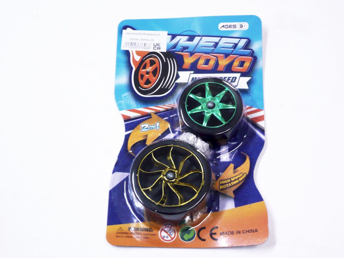 Pack 2, wheel yo-yo&rsquo;s*