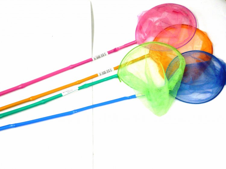 Box 144, bright colour fishing nets 110cm TOTAL LENGTH*