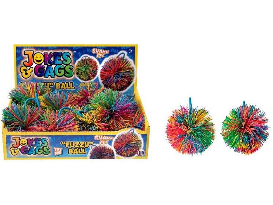 Box 12, fuzzy balls.