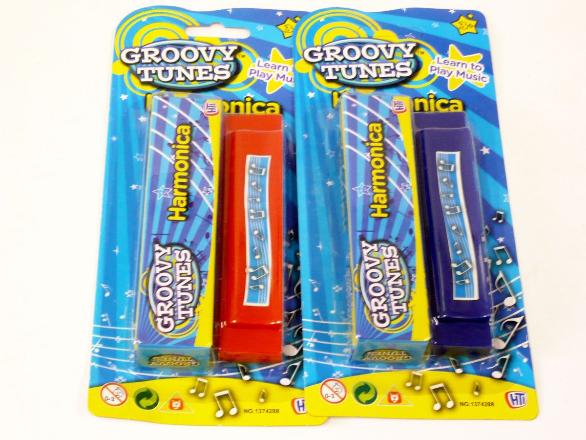 Plastic harmonica - 2/cols*