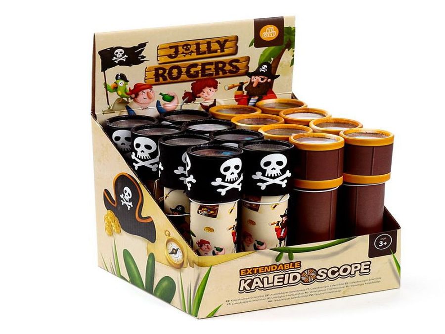 Jolly Roger pirate kaleidoscope - 2asstd.
(ADD 16 FOR DISPLAY)