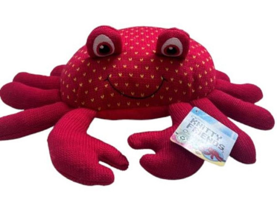 22cm plush/knitted crab*