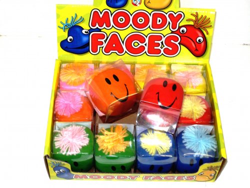 "Funny face" flour filled ball.*