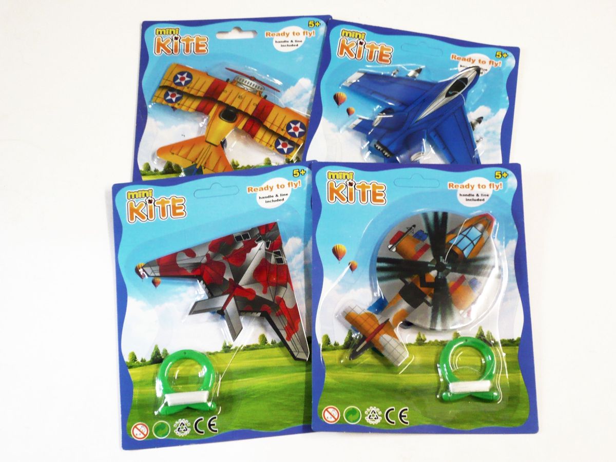 Ready to fly mini kites, PLANES - 4asstd.