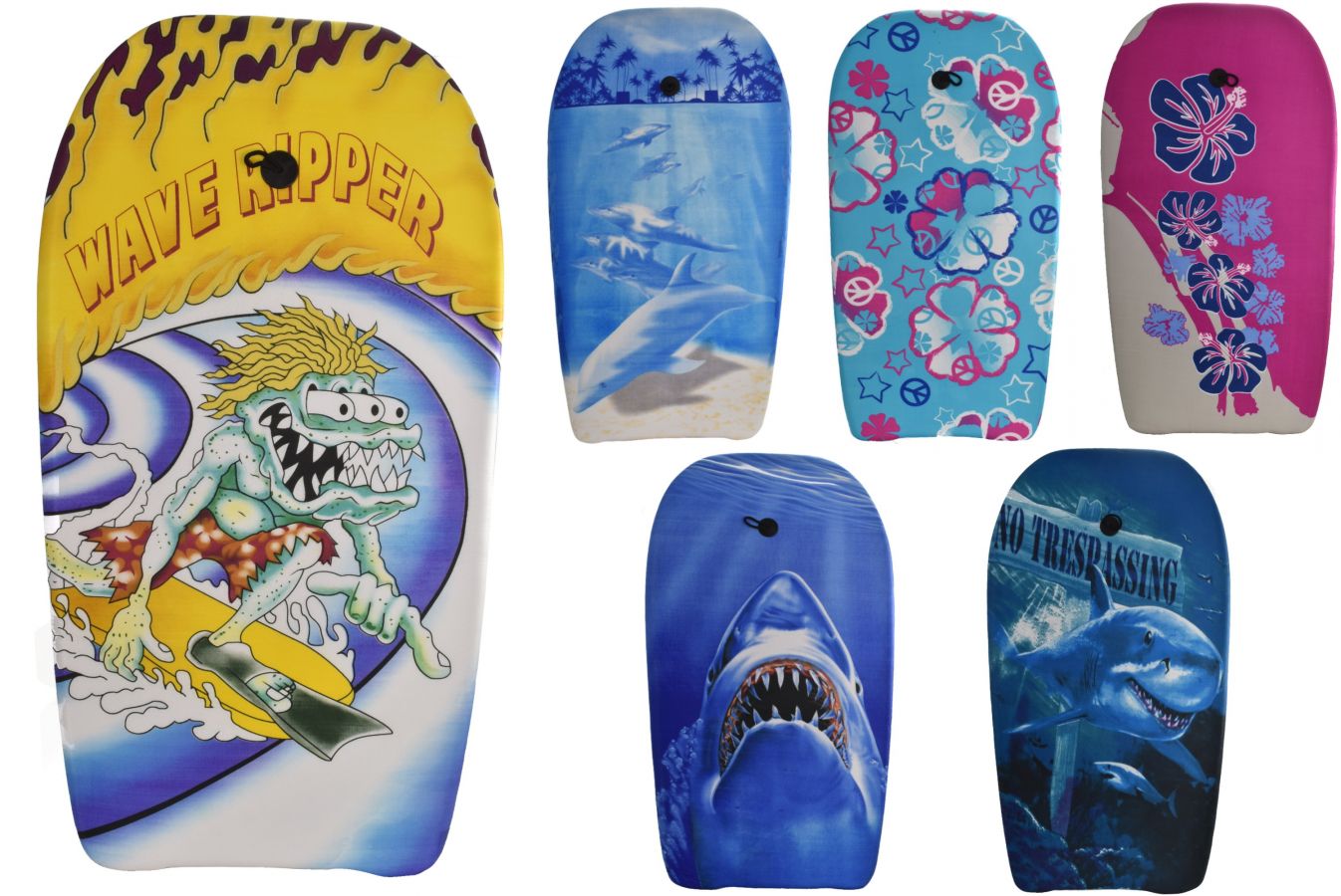 Pkt 6, asstd designs fabric covered bodyboard - 33" *
(5.55 each)