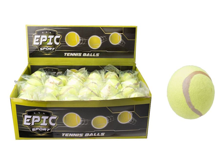 Box 48, tennis balls.