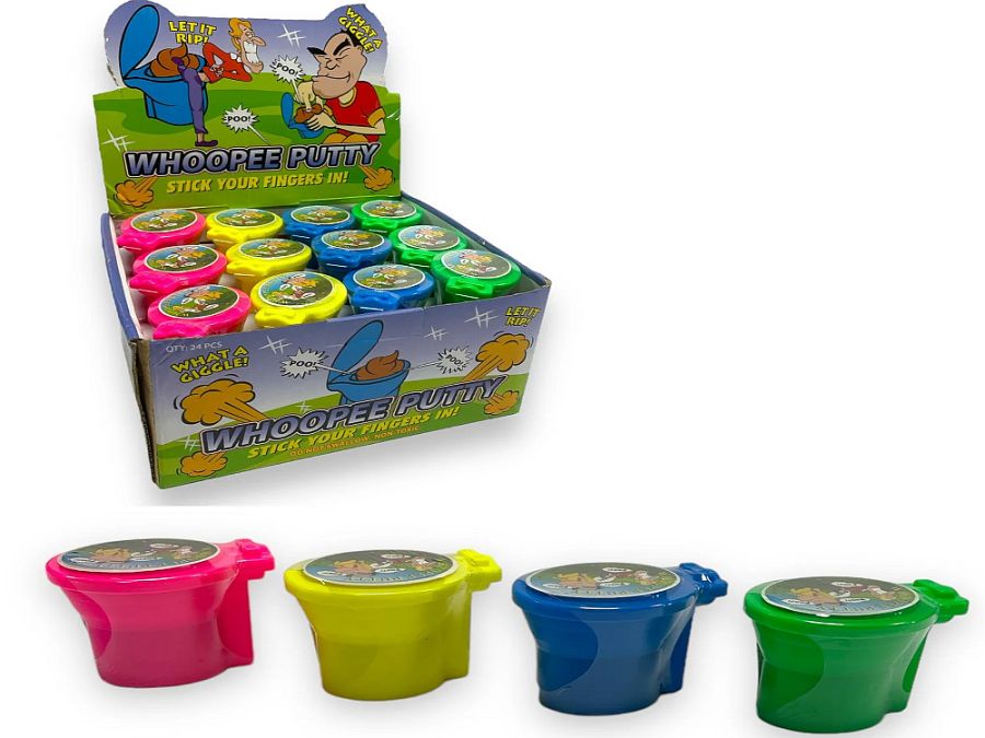BOX 24 Whoopee toilet putty.