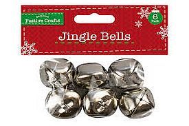 Pack 6, extra large jingle bells - 3/cols*