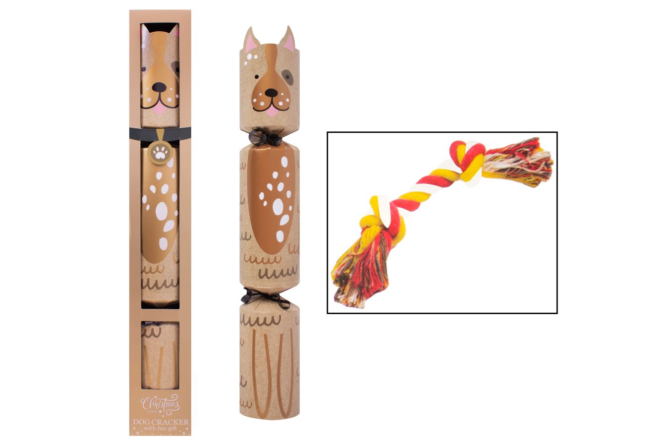14" dog Christmas cracker*