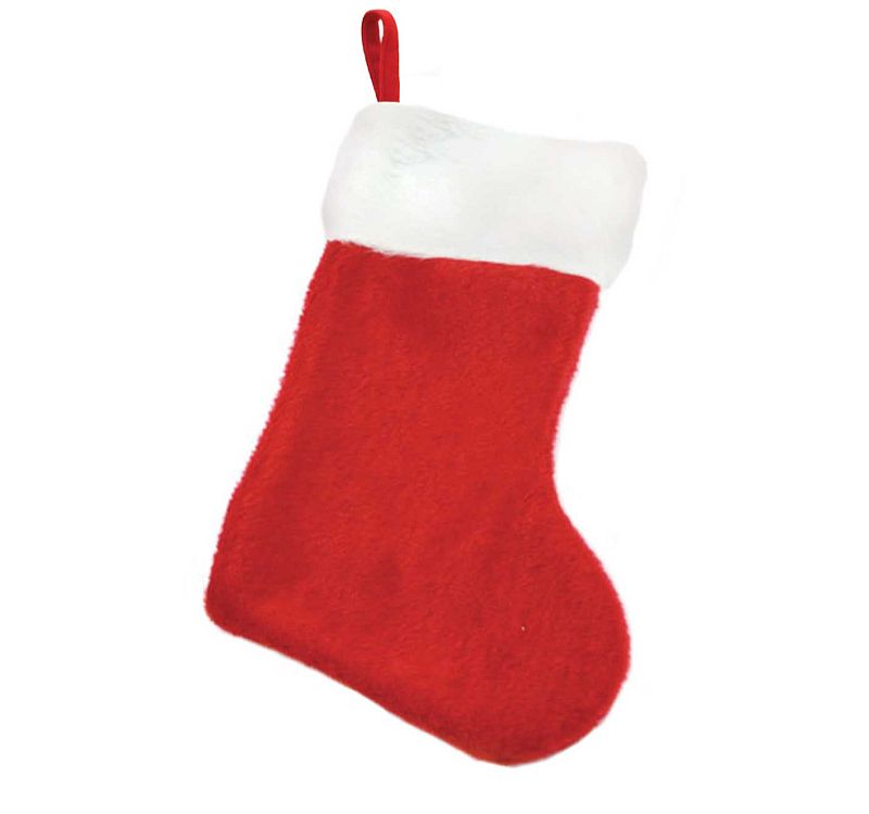 Plush stocking L38cm.