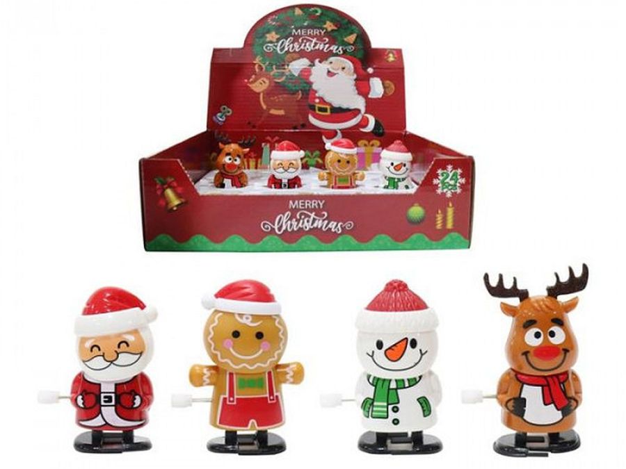 Christmas wind-up toy - 4asstd.
(ADD 24 FOR DISPLAY)