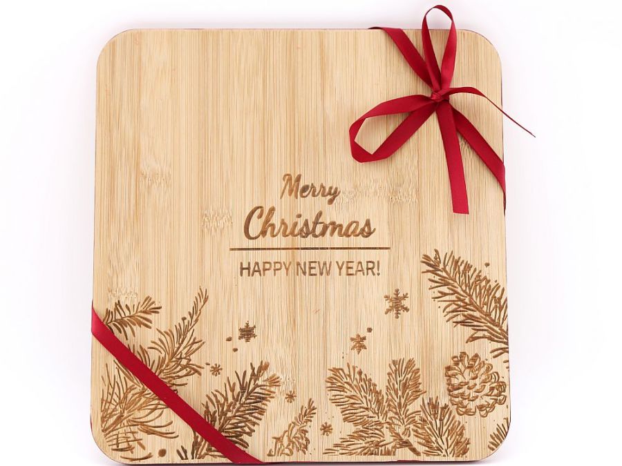Christmas chopping board
(25x25cm)
