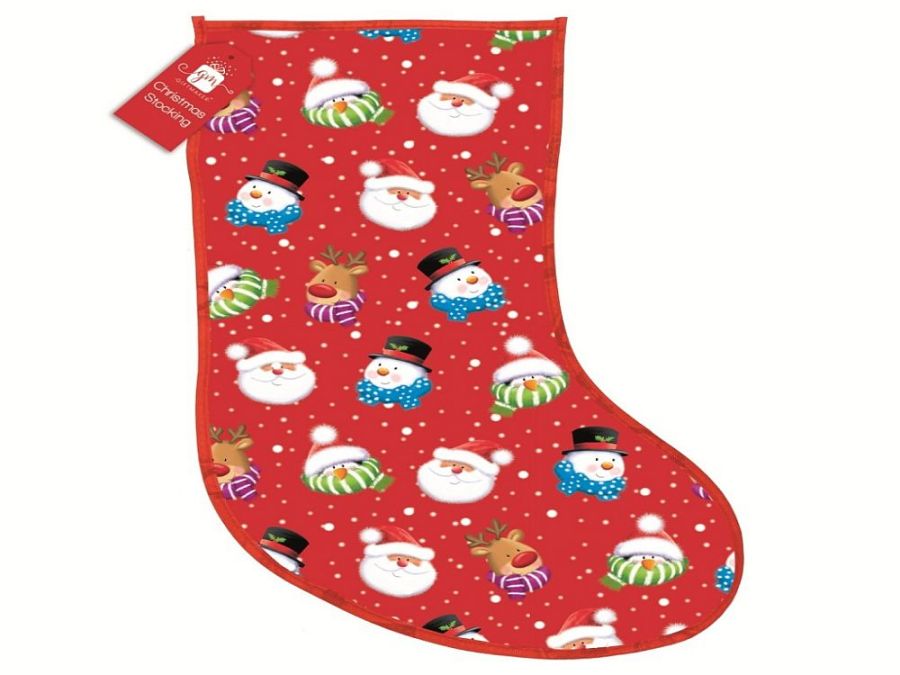PP woven Christmas stocking.
(28x68cm)